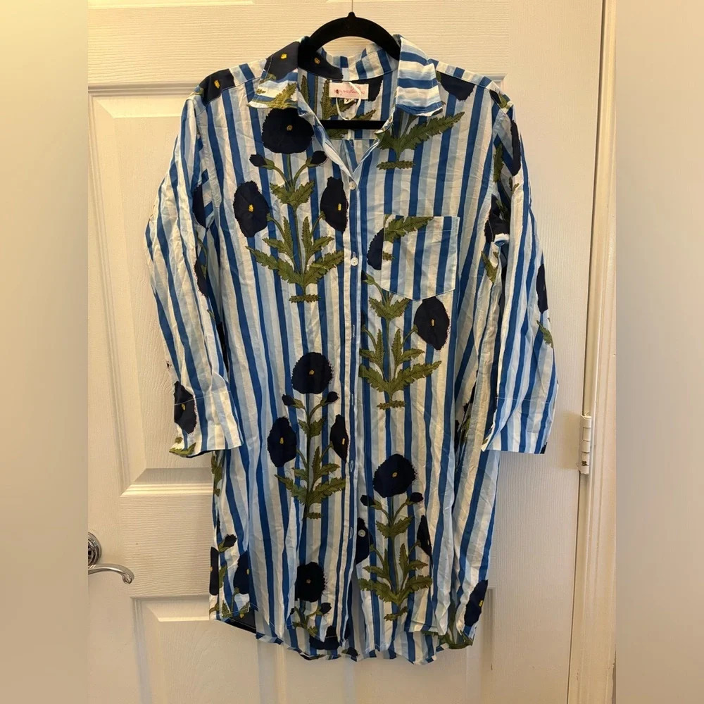 Mary Marshmallow shirt dress xs‎